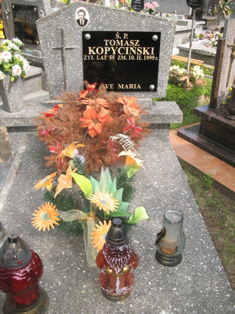 Tomasz Kopyciński Lipno - Grobonet - Wyszukiwarka osób pochowanych