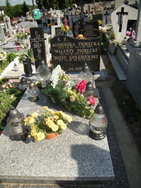 Agnieszka Piórecka Lipno - Grobonet - Wyszukiwarka osób pochowanych